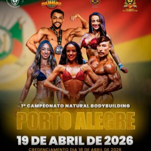 Ingresso - Campeonato Natural Bodybuilding Porto Alegre
