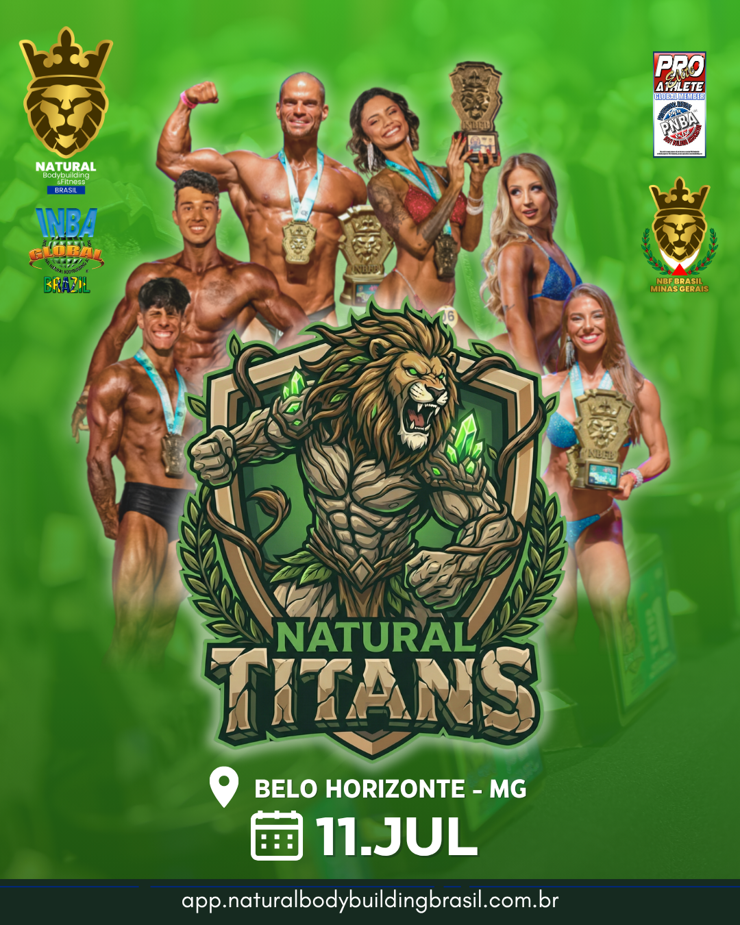 Ingresso – Natural Titans Belo Horizonte 2026
