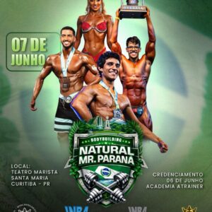 Ingresso - Campeonato Natural Mister Paraná 2026