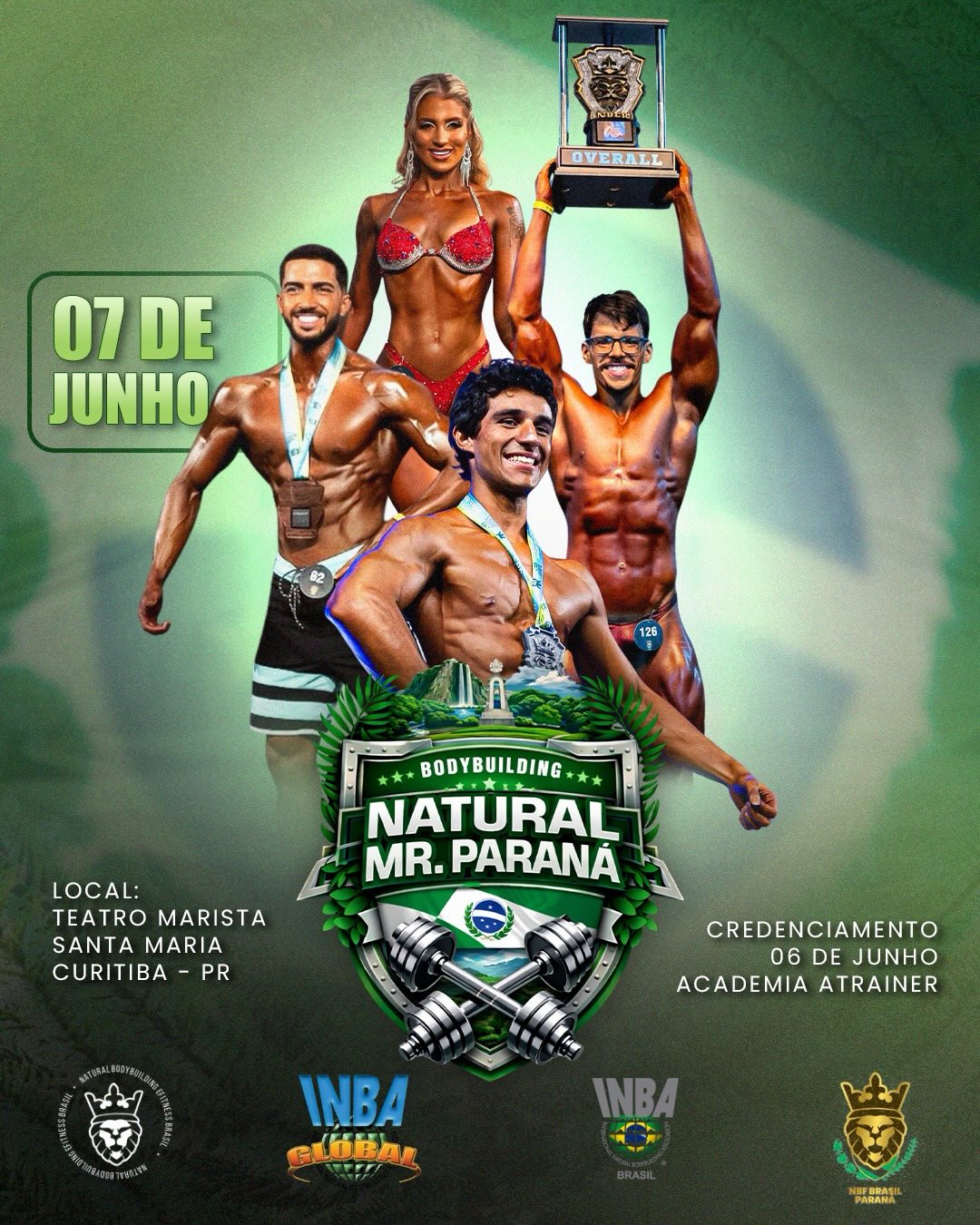 Ingresso – Campeonato Natural Mister Paraná 2026