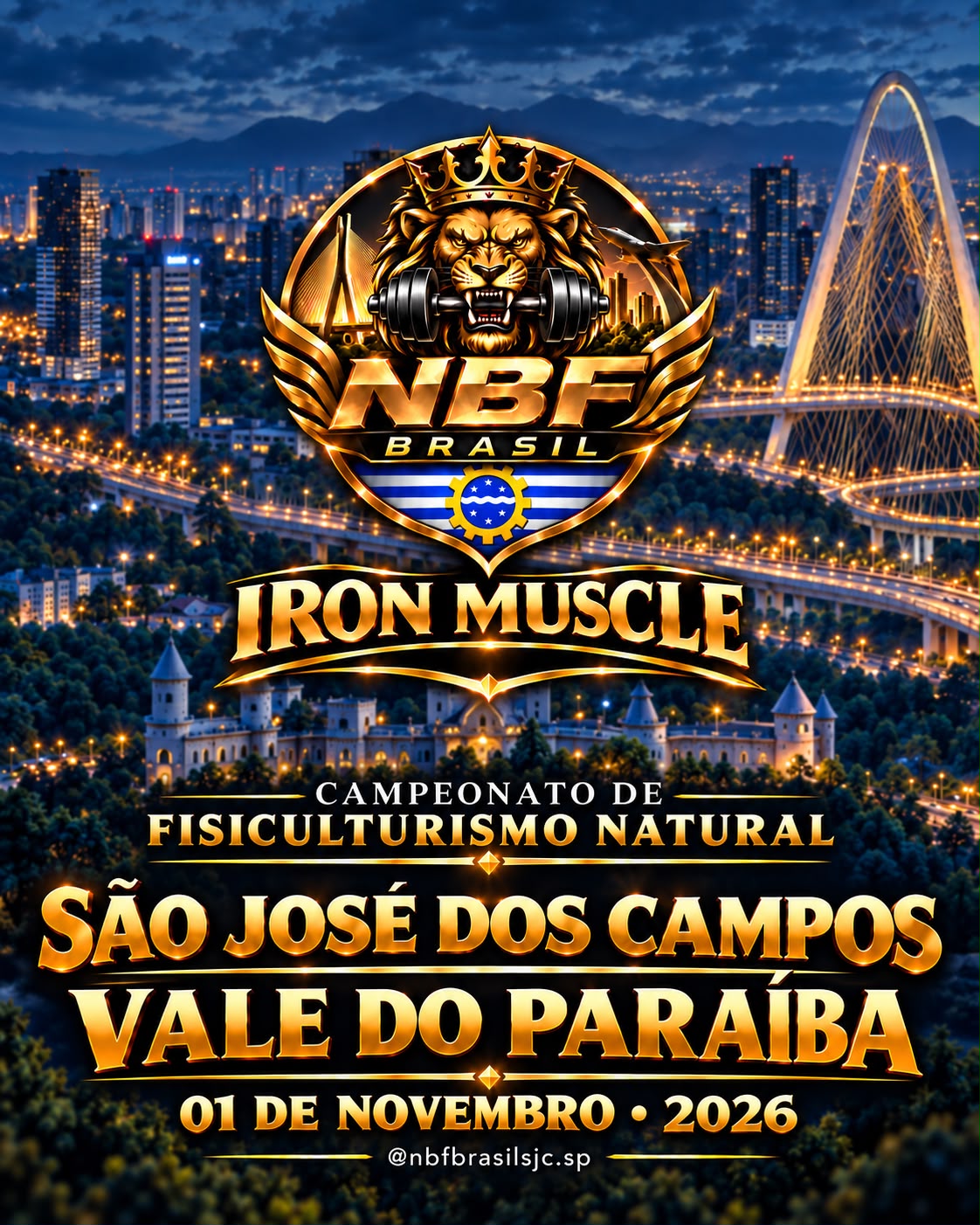 Ingresso – Natural Iron Muscle SJC 2026